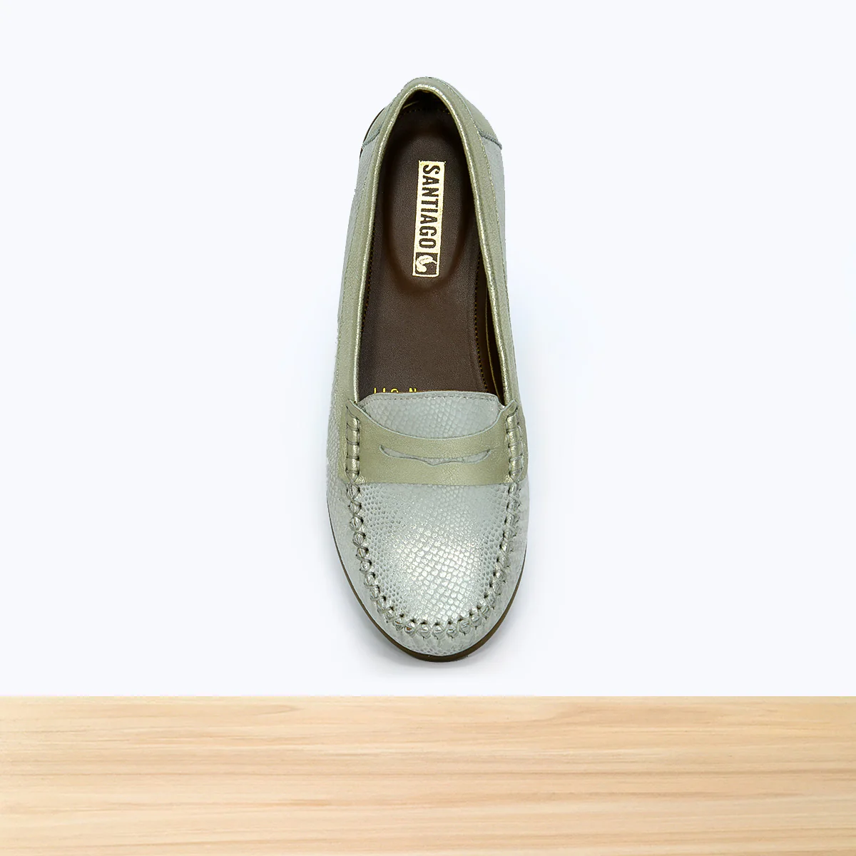 011F Melista Cuir Argenté D Croco – Image 4