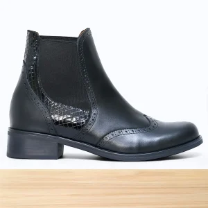 066F Solvi Cuir Noir