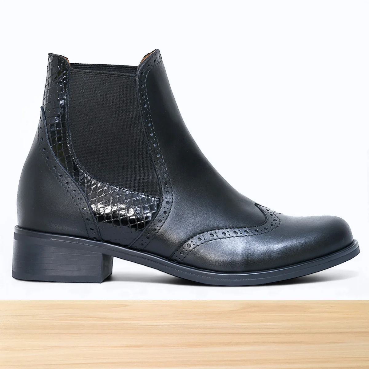 066F Solvi Cuir Noir – Image 2