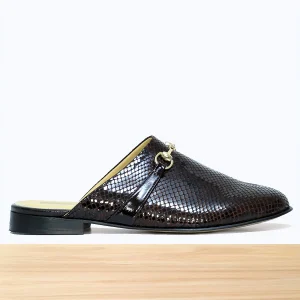 090F Asala Cuir Serpent Marron