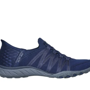 100593W - SKECHERS SLIP-INS RELAXED FIT: BREATHE-EASY - ROLL-WITH-ME