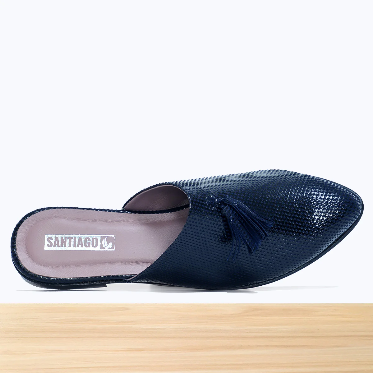 100F Lamis Cuir Noir Bleu – Image 6