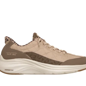 150419 - SKECHERS SLIP-INS: CONTOUR FOAM - COZY FIT LEOPARD DREAM