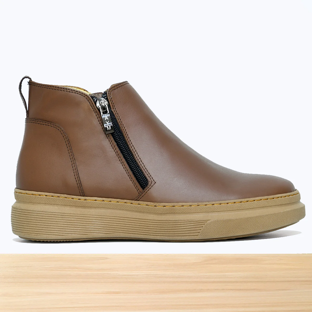 245F Bots Cuir Marron – Image 2