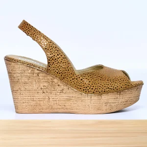 379F Elaya Cuir Camel Doré