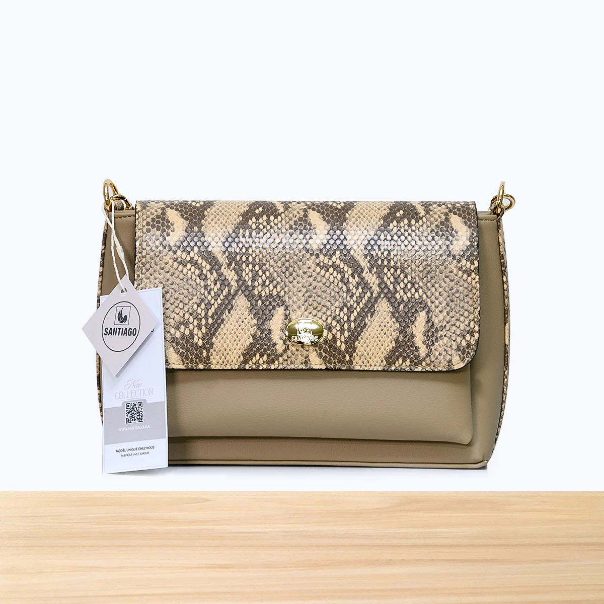 9164SC Valti Serpent Taupe B – Image 2