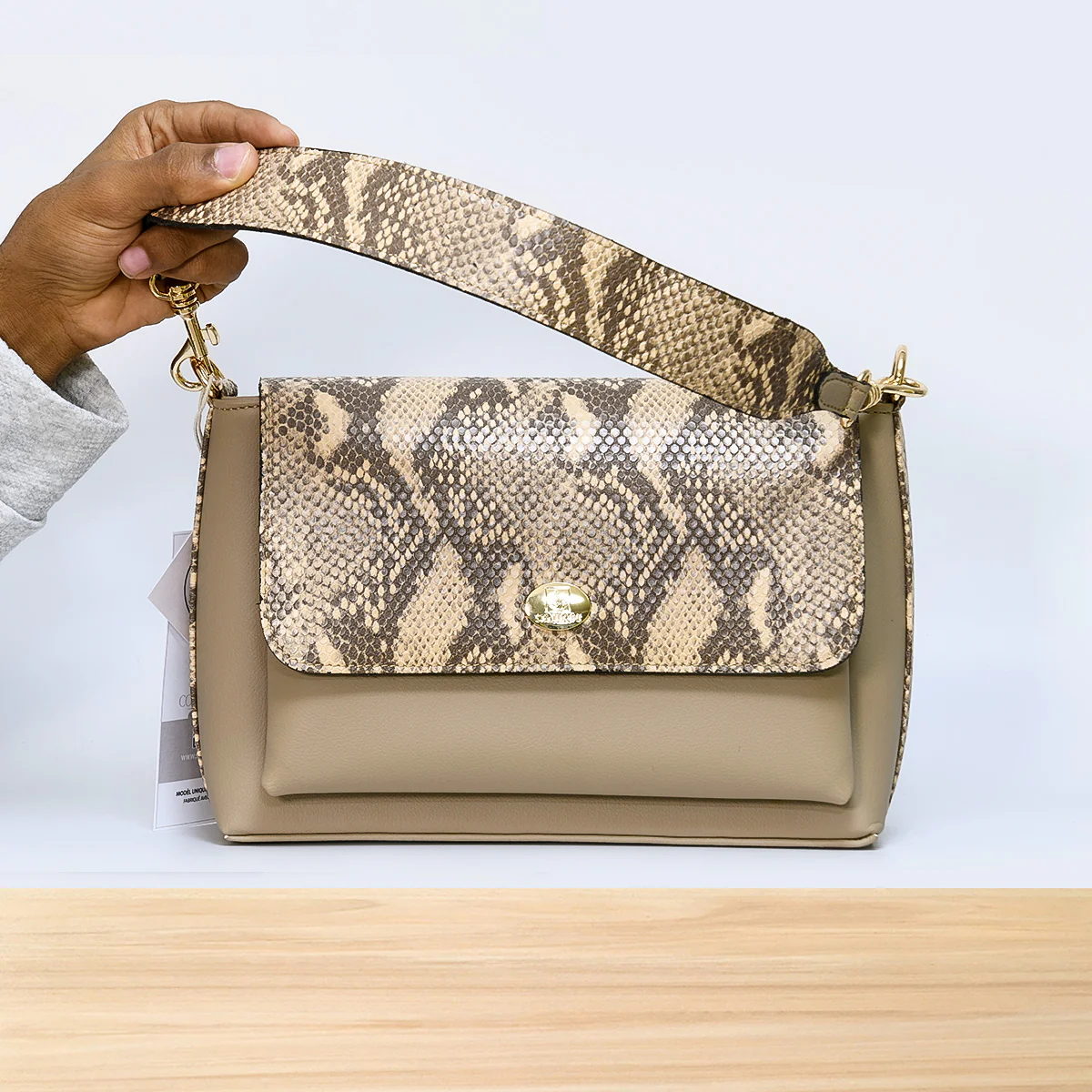 9164SC Valti Serpent Taupe B – Image 3