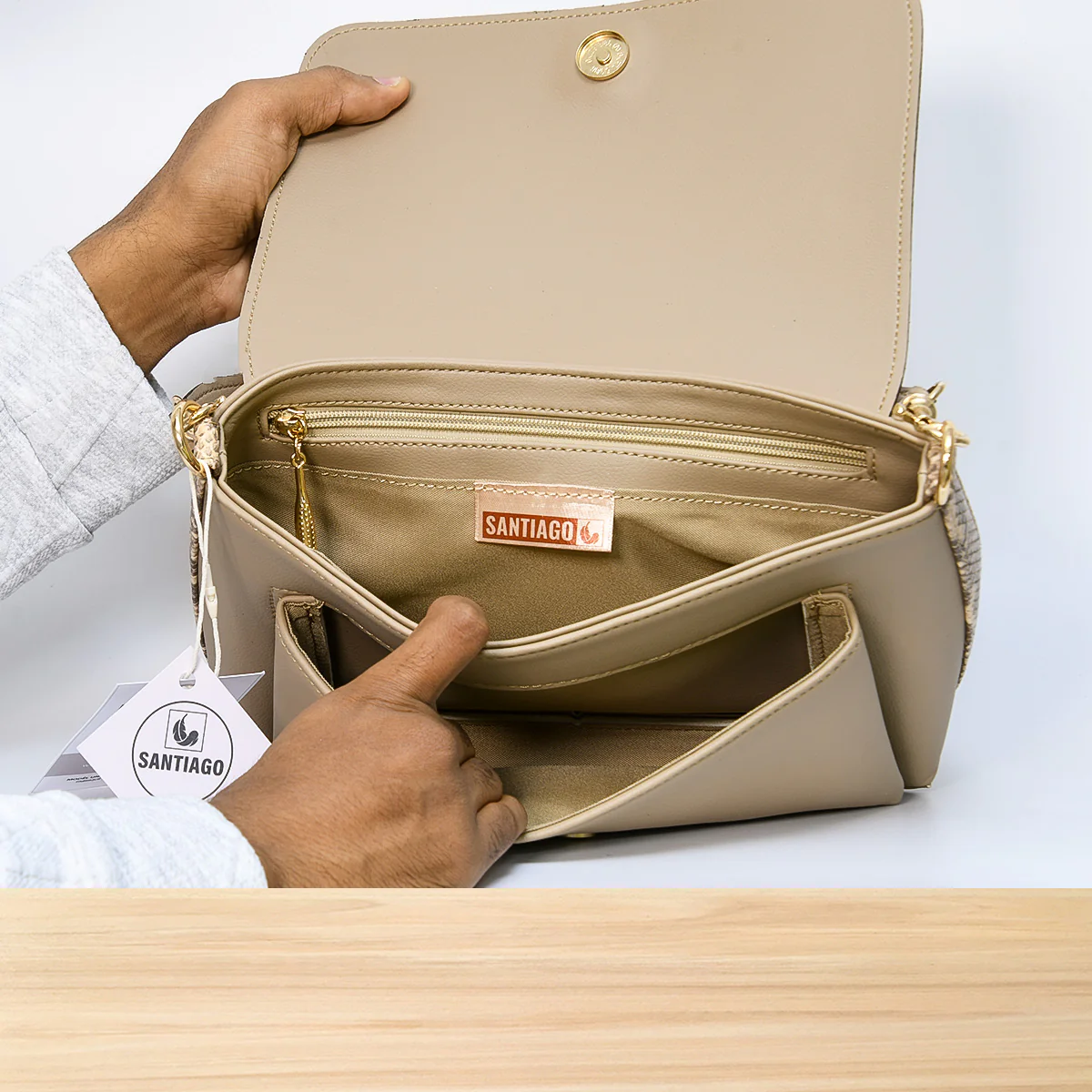 9164SC Valti Serpent Taupe B – Image 7