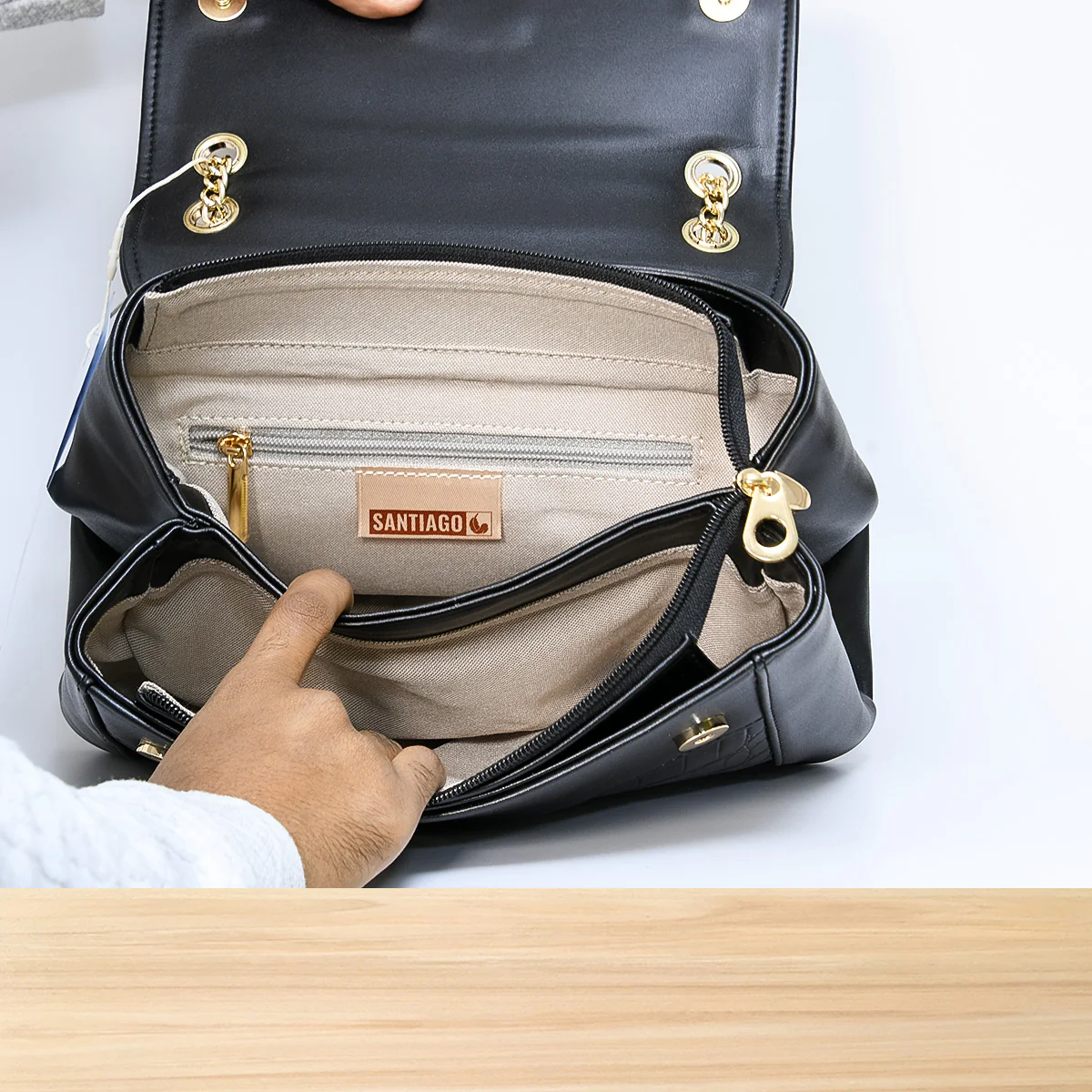 9165SC Lupia Cuir Noir – Image 7