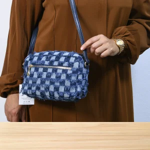 9184SC Bellora Damier Bleu