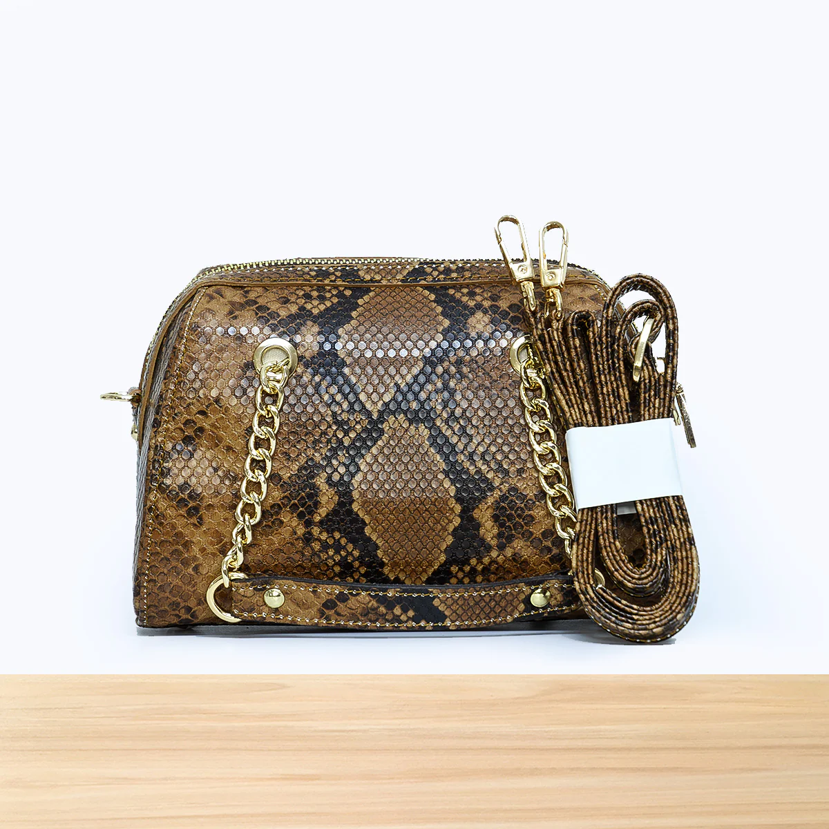 9195sc Cima Cuir Camel serpent – Image 4