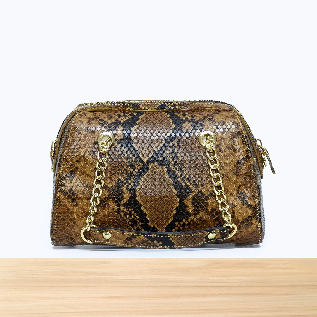 9195sc Cima Cuir Camel serpent – Image 2