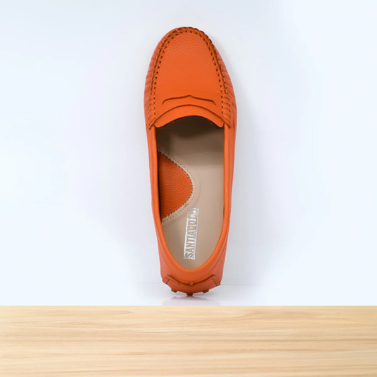 528F Clara en Cuir Orange – Image 4