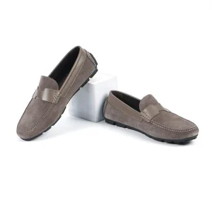 Mocassins italiens en cuir de vachette-bf