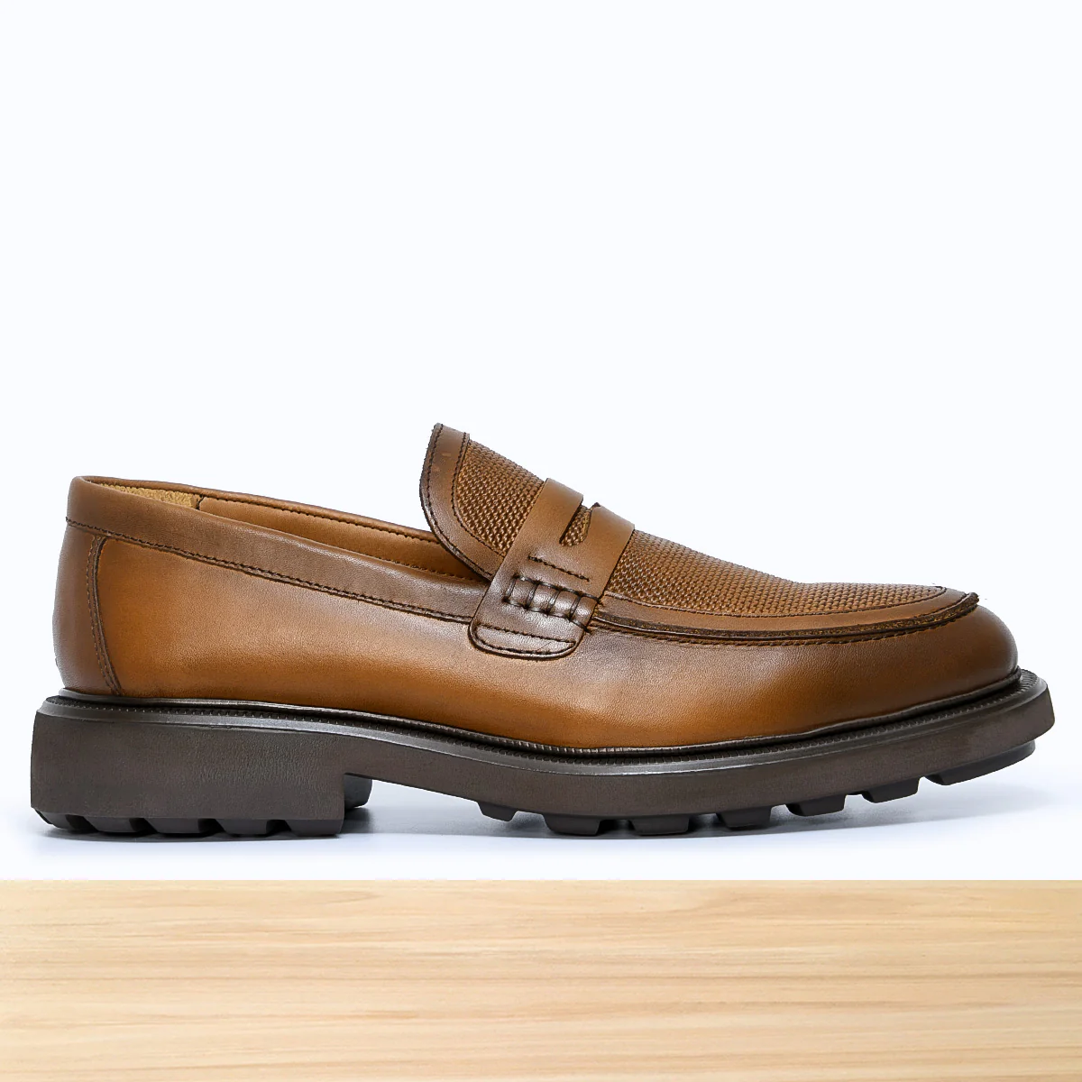 1078 LORIX Cuir Camel – Image 2