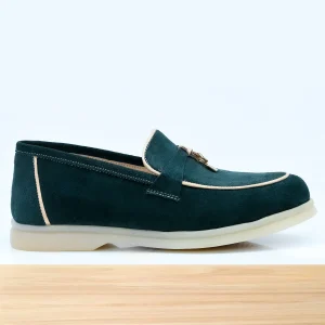 428f Milva Cuir Vert-Royal