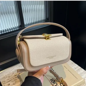 SAC À MAIN FEMME TOILE & CUIR - CI