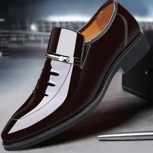 MOCASSINS HOMME VERNIS NOIRS - ML