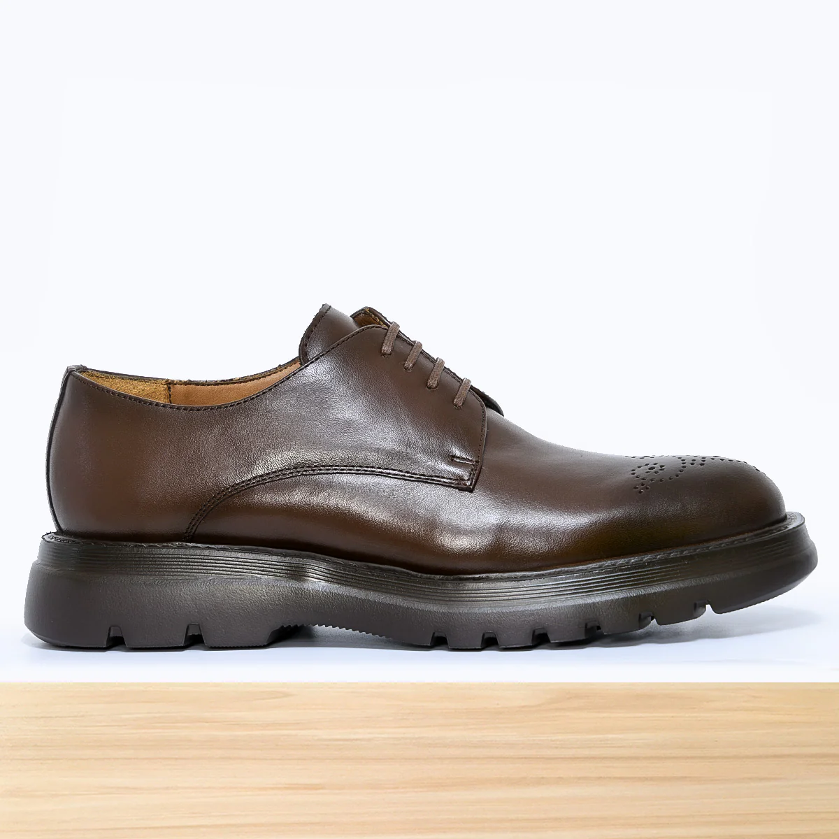 1085 Oaklyn Cuir Marron – Image 2