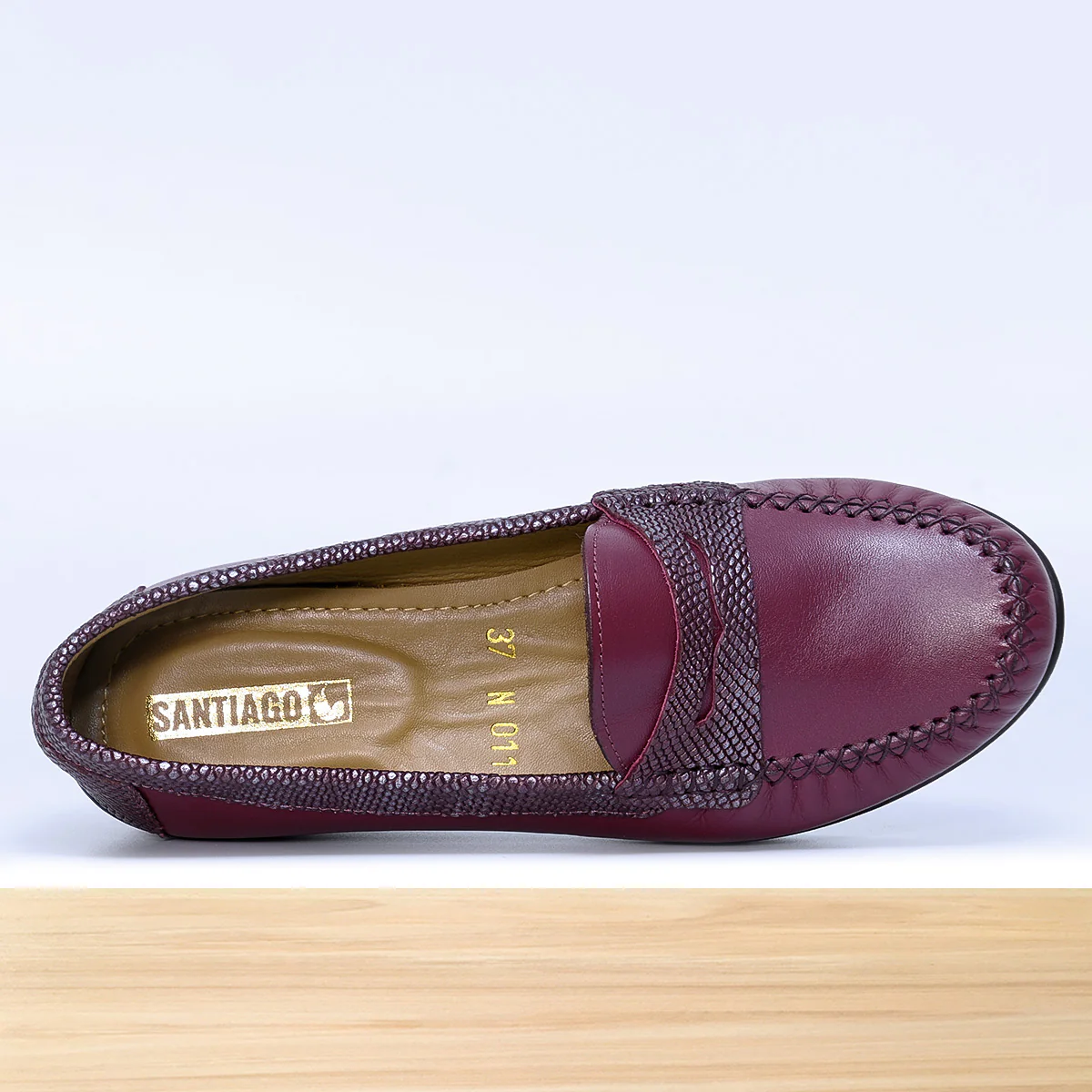 011f Kamita Cuir Grenat – Image 4