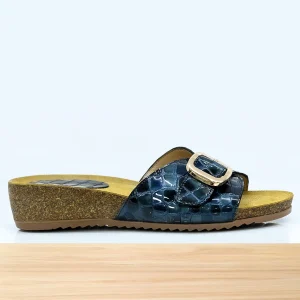 078F Qaria Cuir Bleu