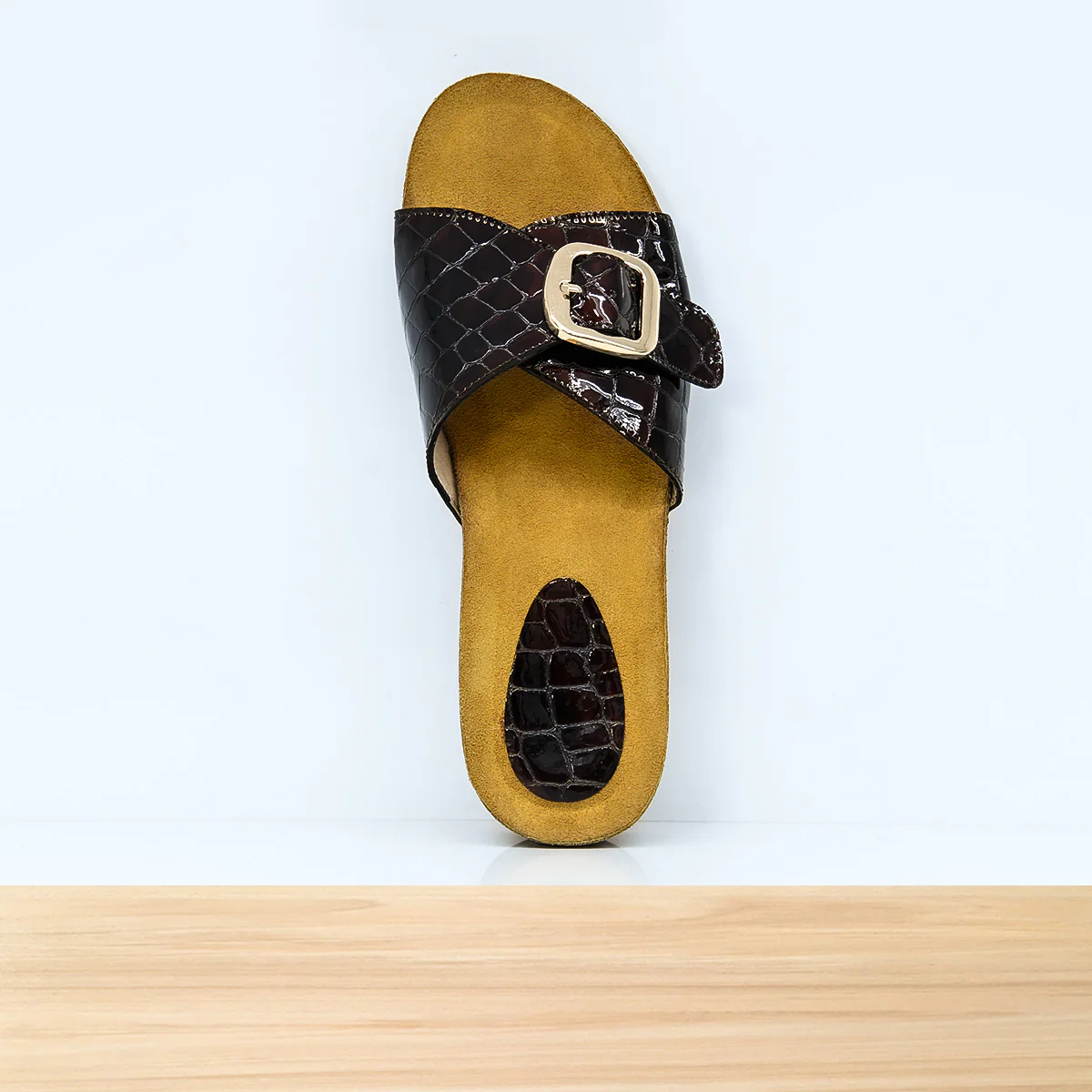 078F Qaria Cuir Bordeaux – Image 4