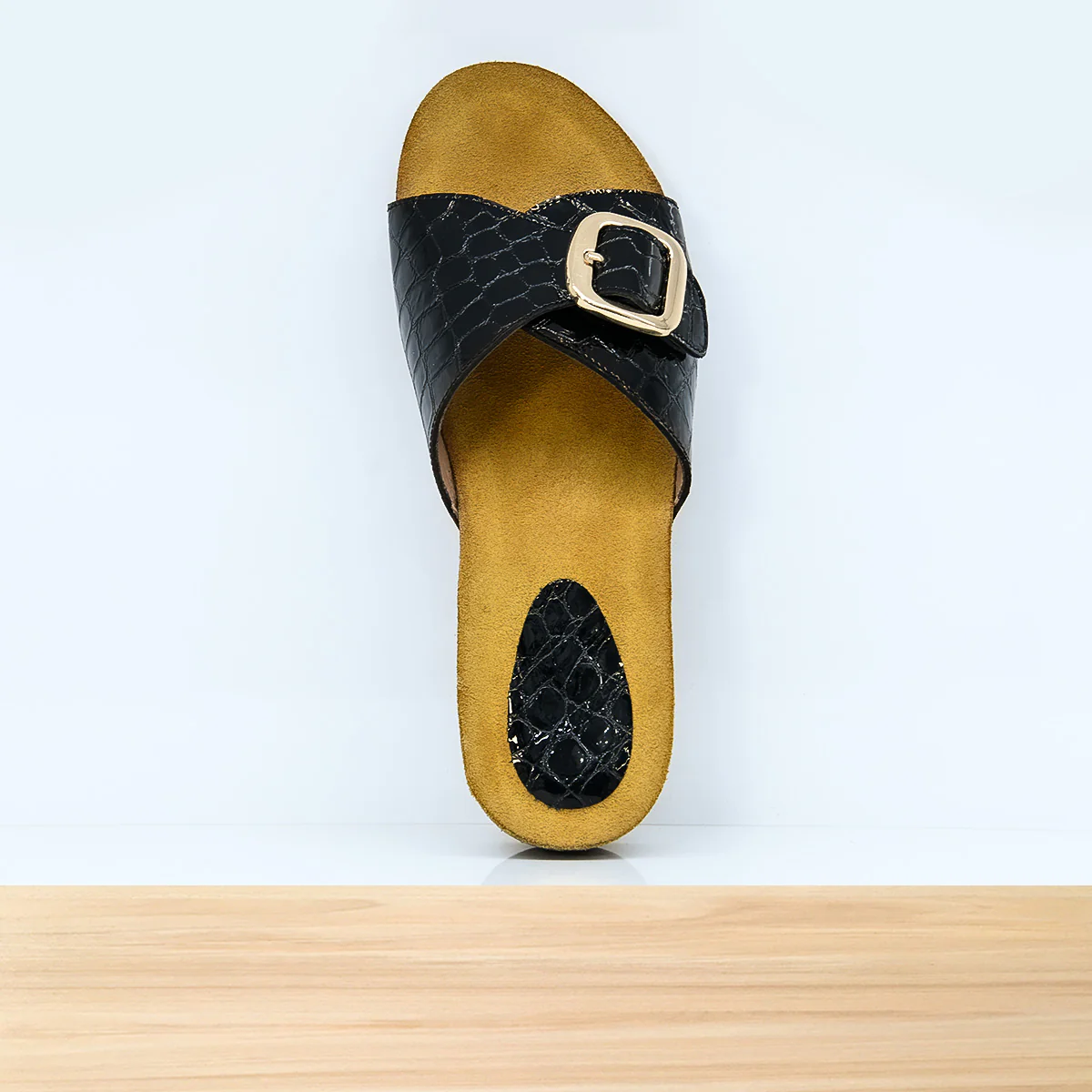 078F Qaria Cuir noir – Image 4