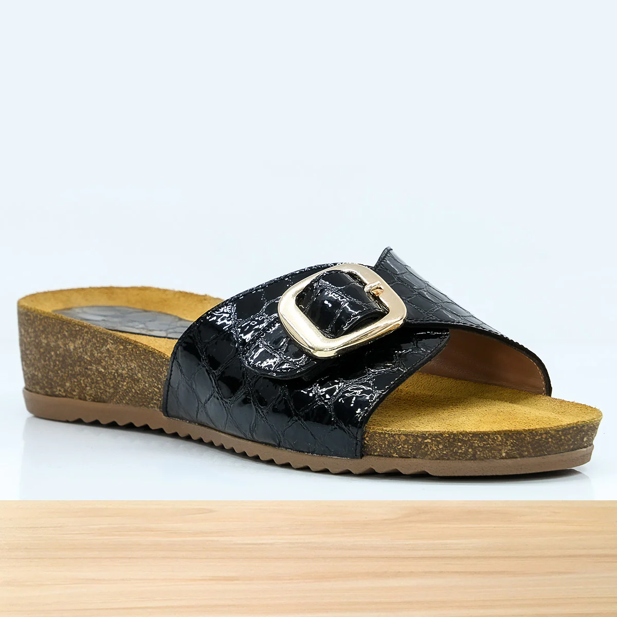 078F Qaria Cuir noir – Image 3