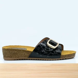 078F Qaria Cuir noir