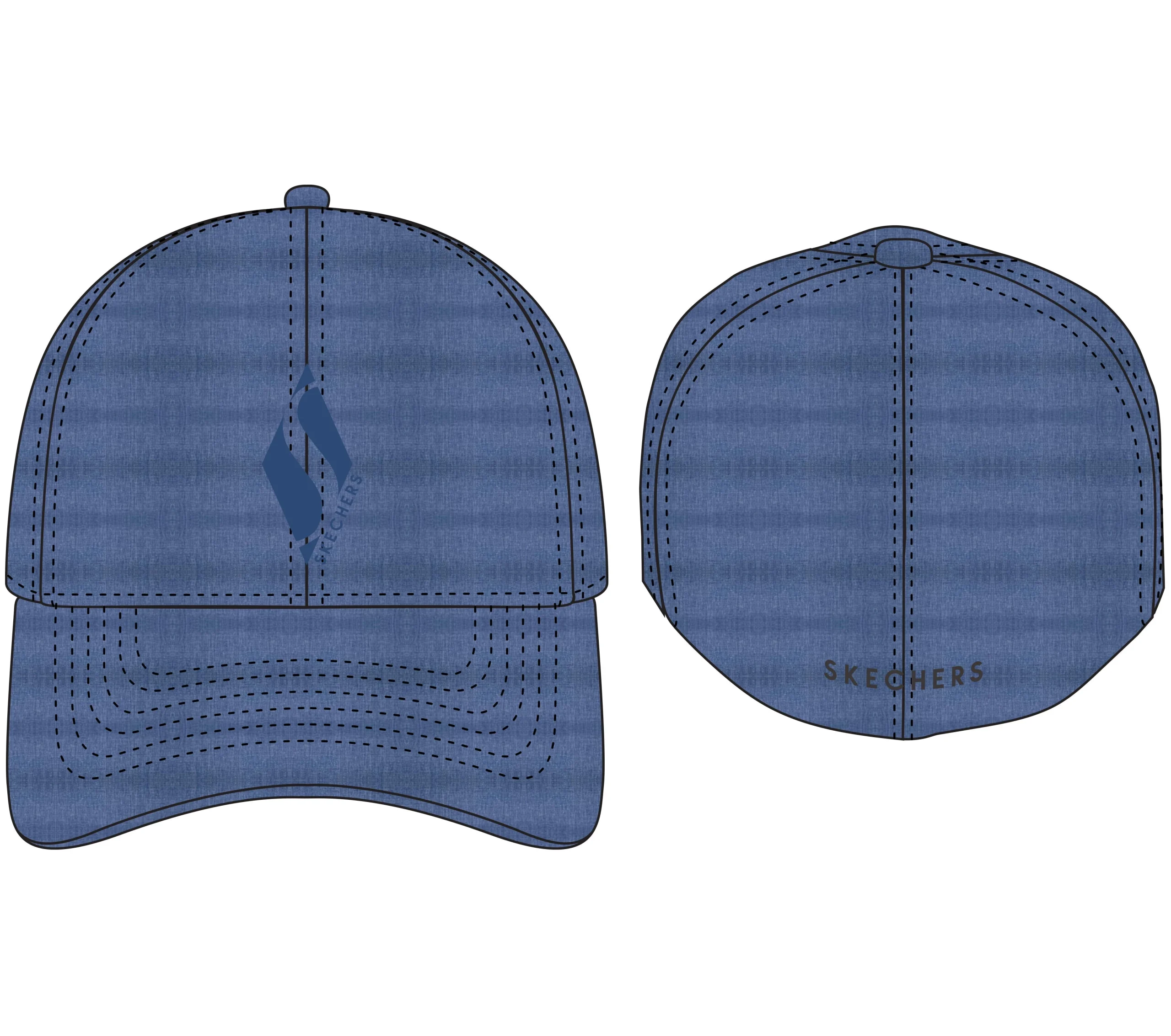 ZKCH3076 - SKECHERS ACCESSORIES - DIAMOND S HAT – Image 6