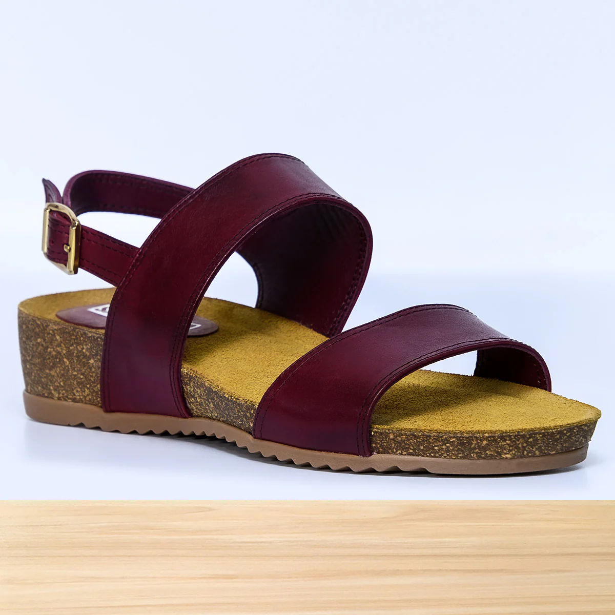 606F Zyna Cuir Grenat – Image 3