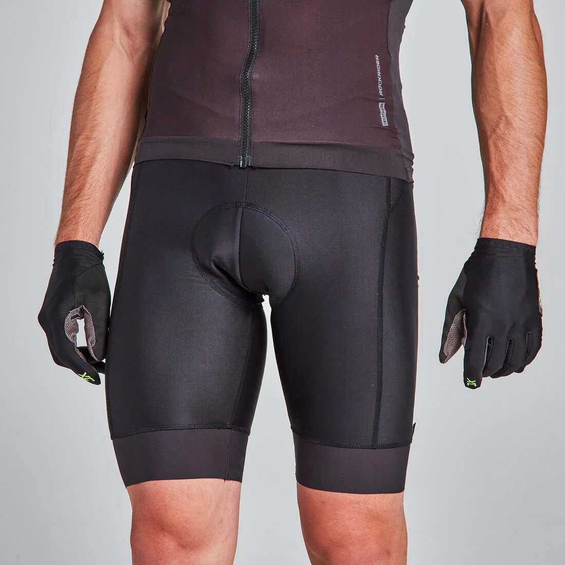 Maillot VTT XC Light Homme Noir et Ocre – Image 4